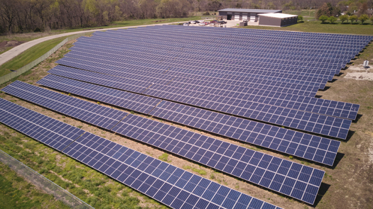 Solar Farm Installed by Good Energy Solutions