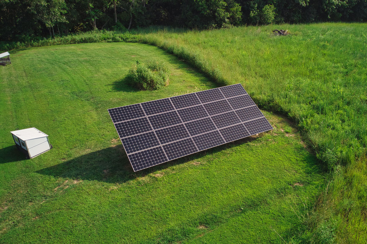 8 kW Residential Solar Installation in Lecompton, Kansas