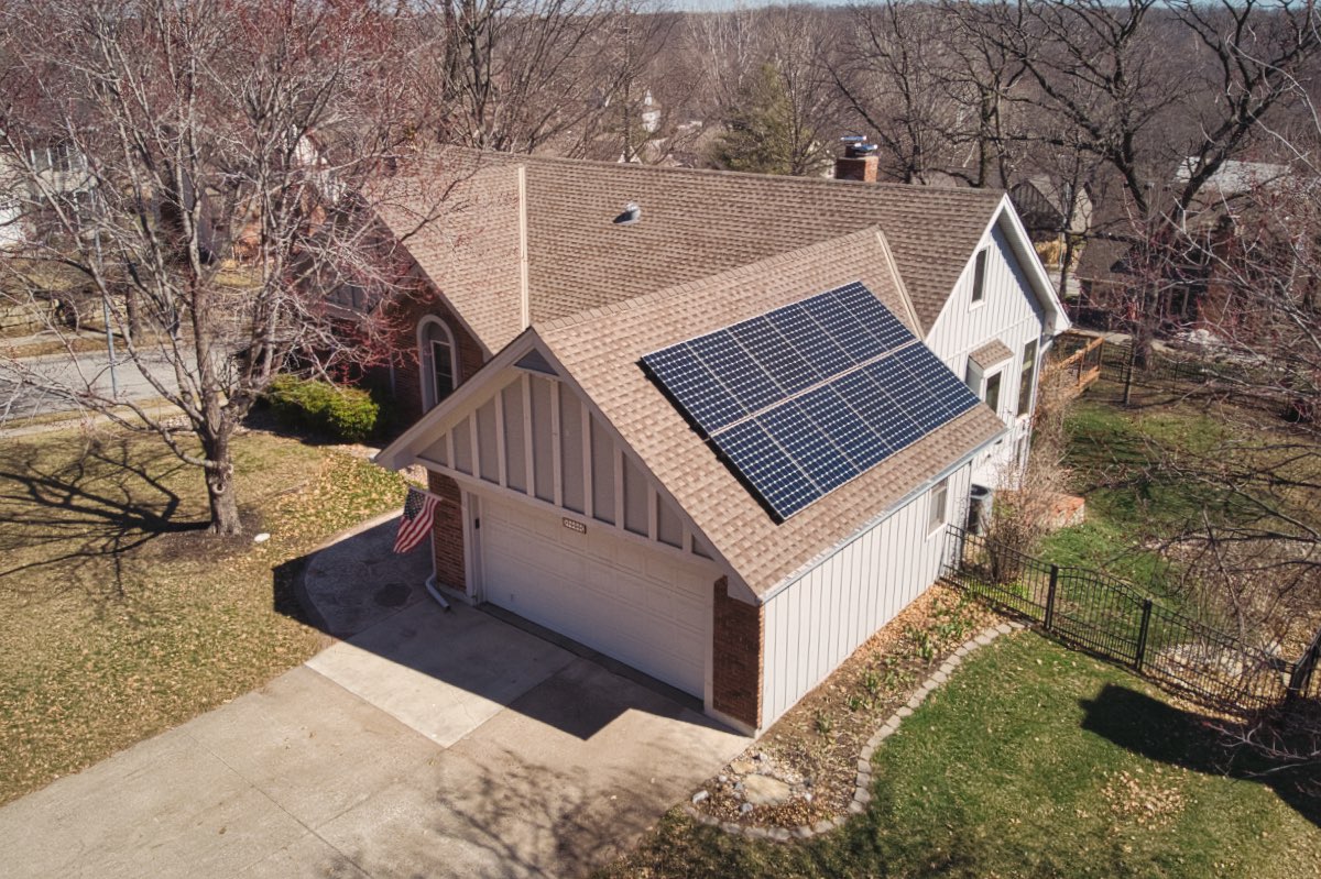 3.924 kW Residential Solar Installation in Kansas City