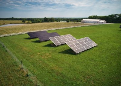 19.68 kW Residential Ground Mount Solar Installation in Spring Hill