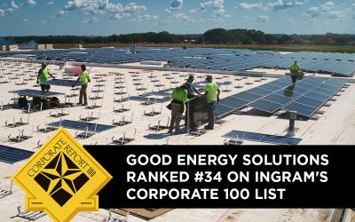 Good Energy Solutions Ranked #34 on Ingram’s Corporate 100 List